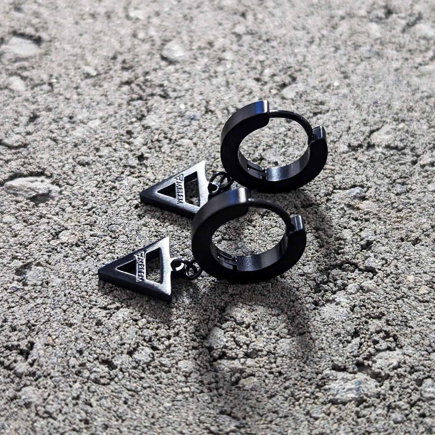 EARTH ALCHEMIST EARRINGS - BLACK