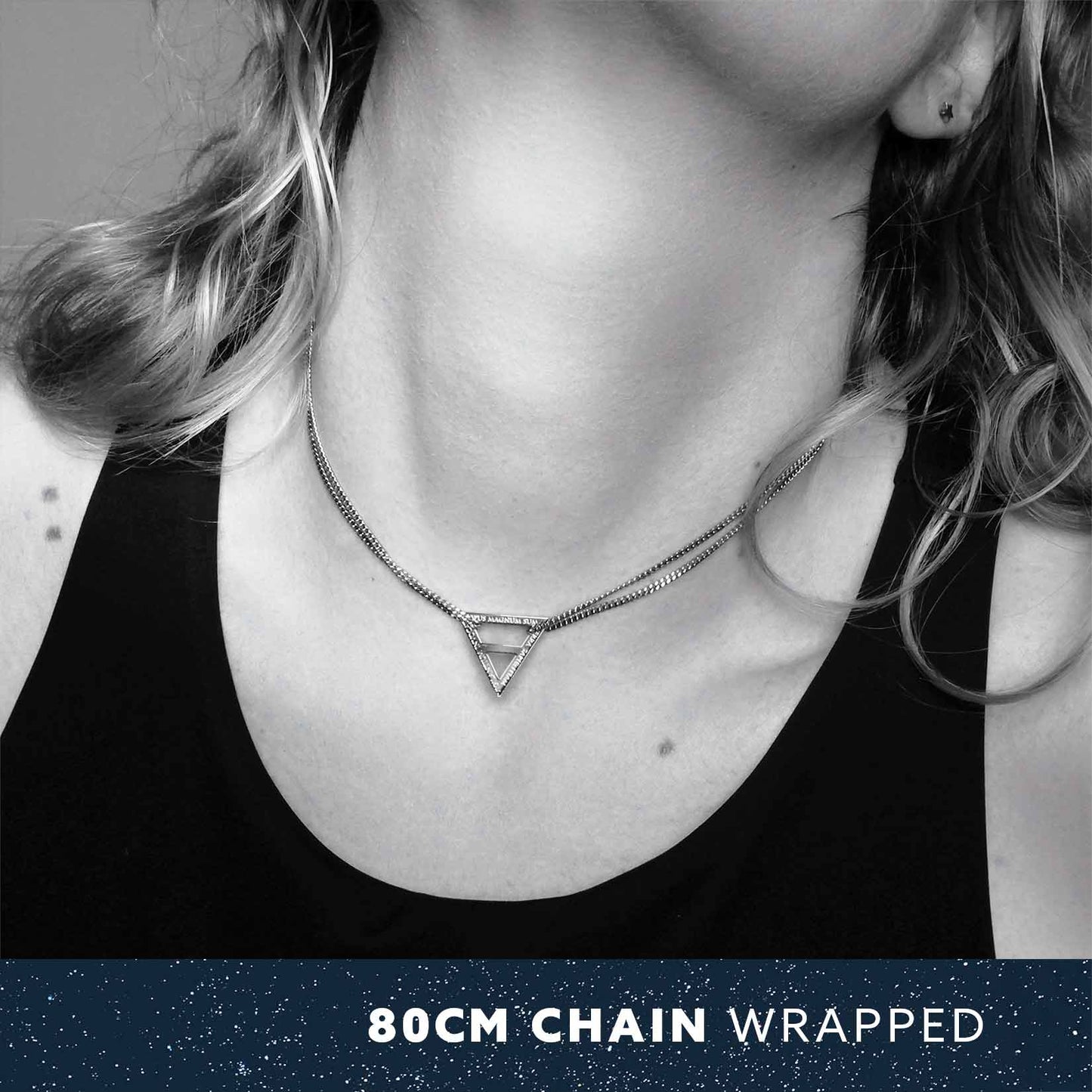 EARTH ALCHEMIST NECKLACE WITH CHAIN - SILVER