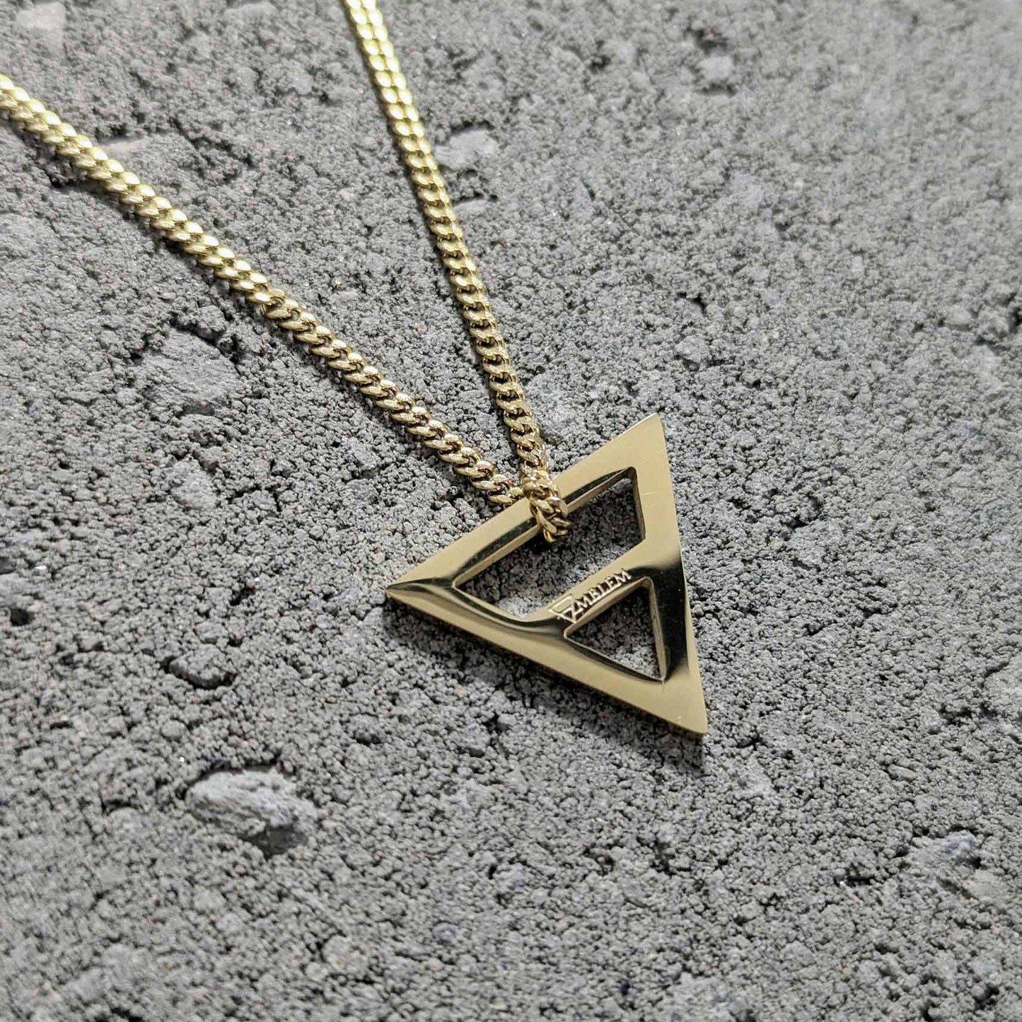EARTH ALCHEMIST NECKLACE WITH CHAIN - GOLD