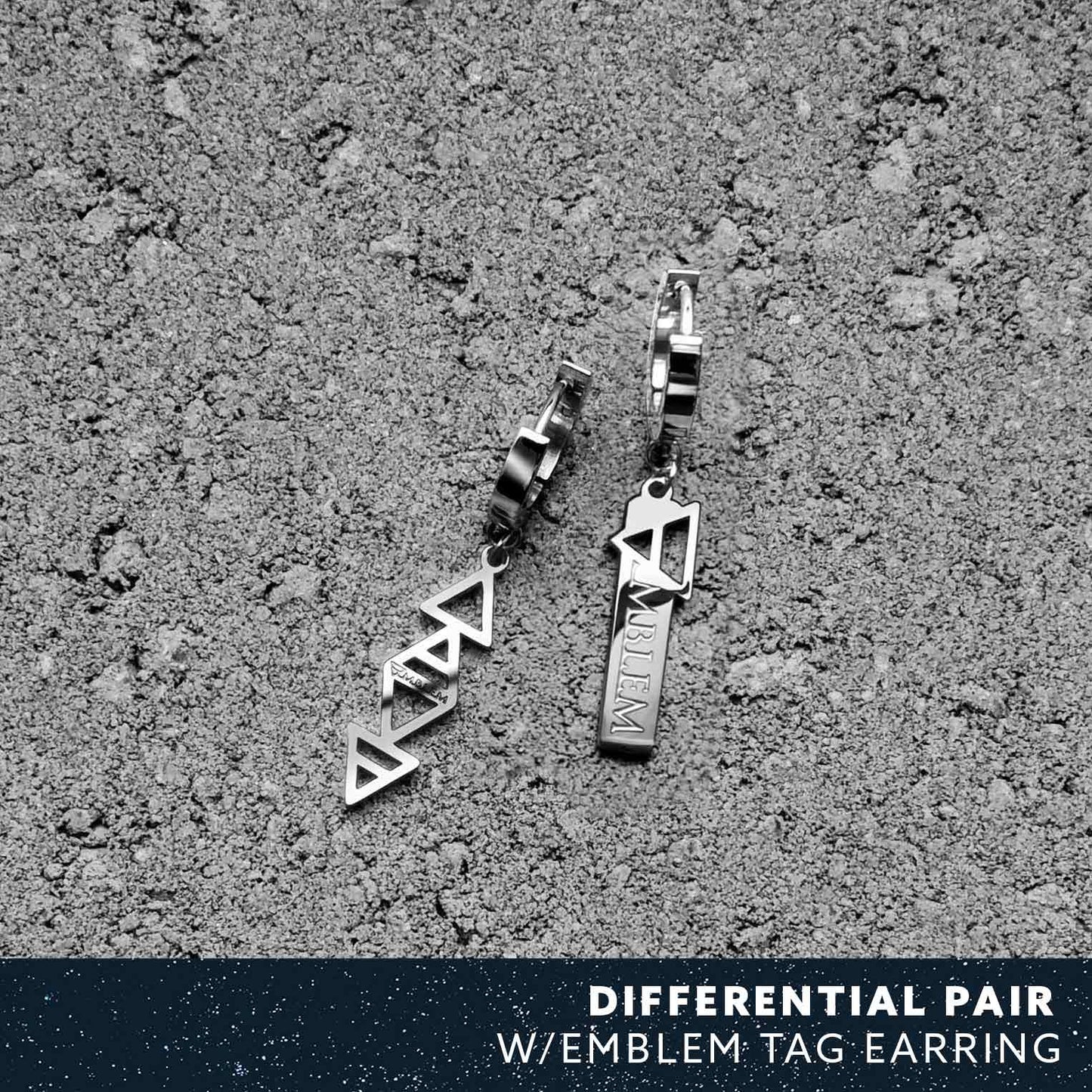 FOUR ELEMENTS EARRINGS - SILVER