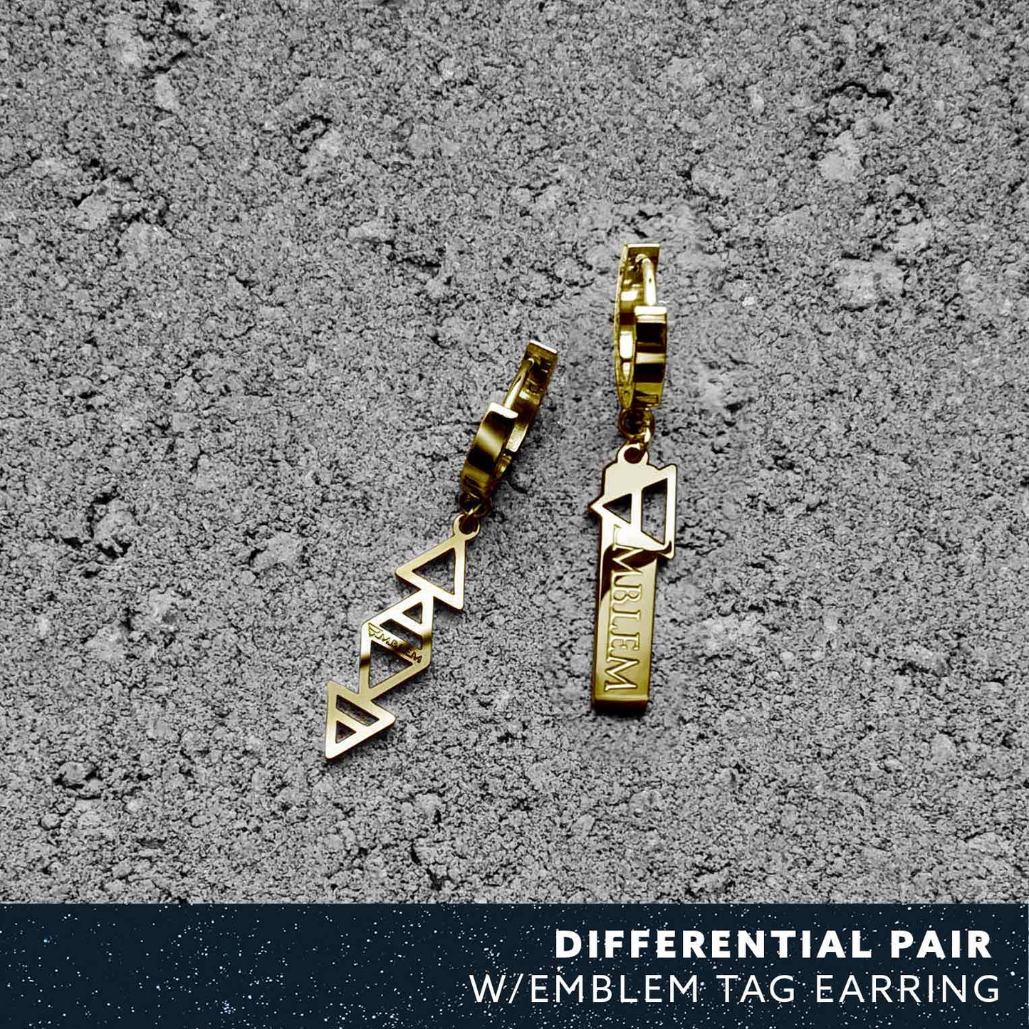 FOUR ELEMENTS EARRINGS - GOLD
