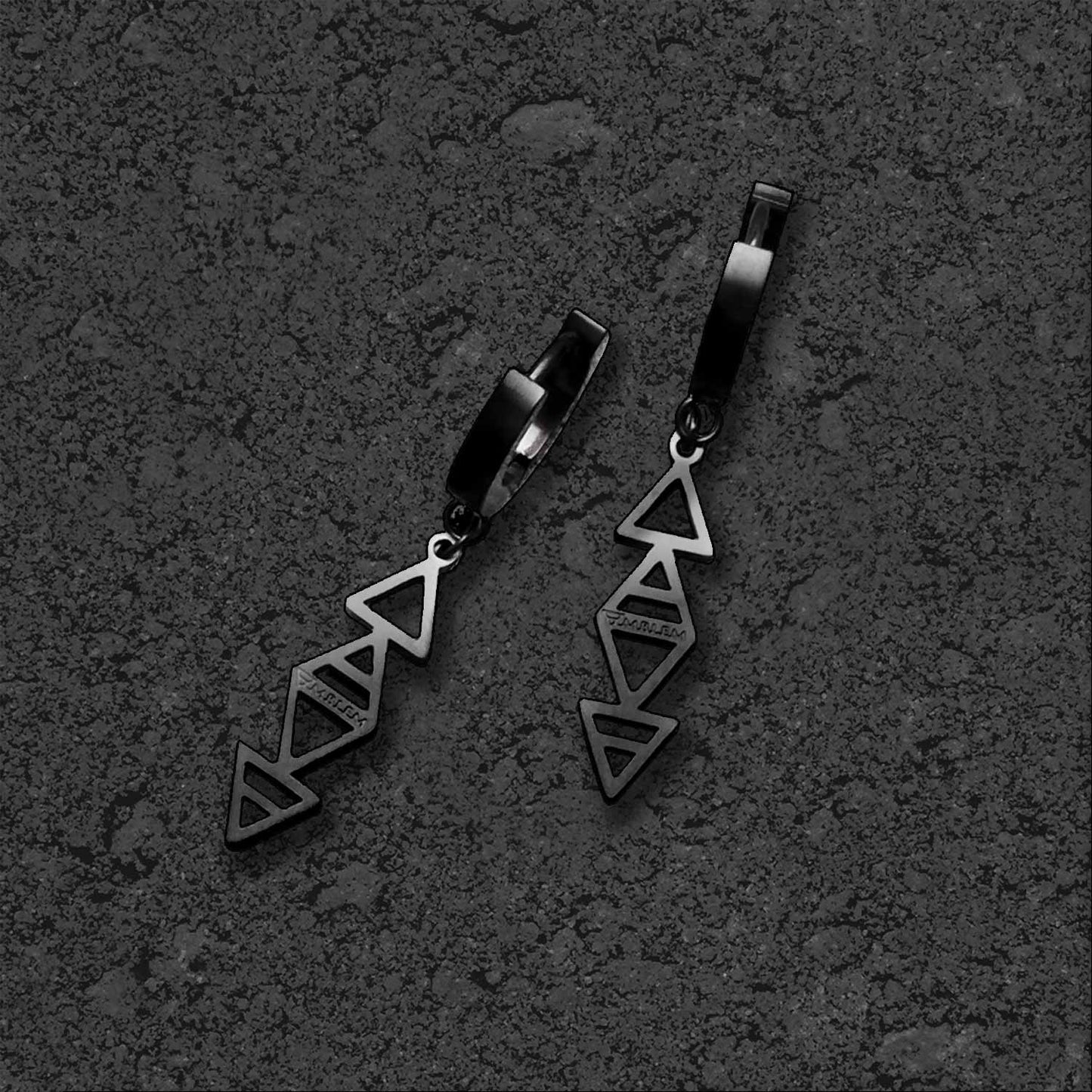 FOUR ELEMENTS EARRINGS - BLACK