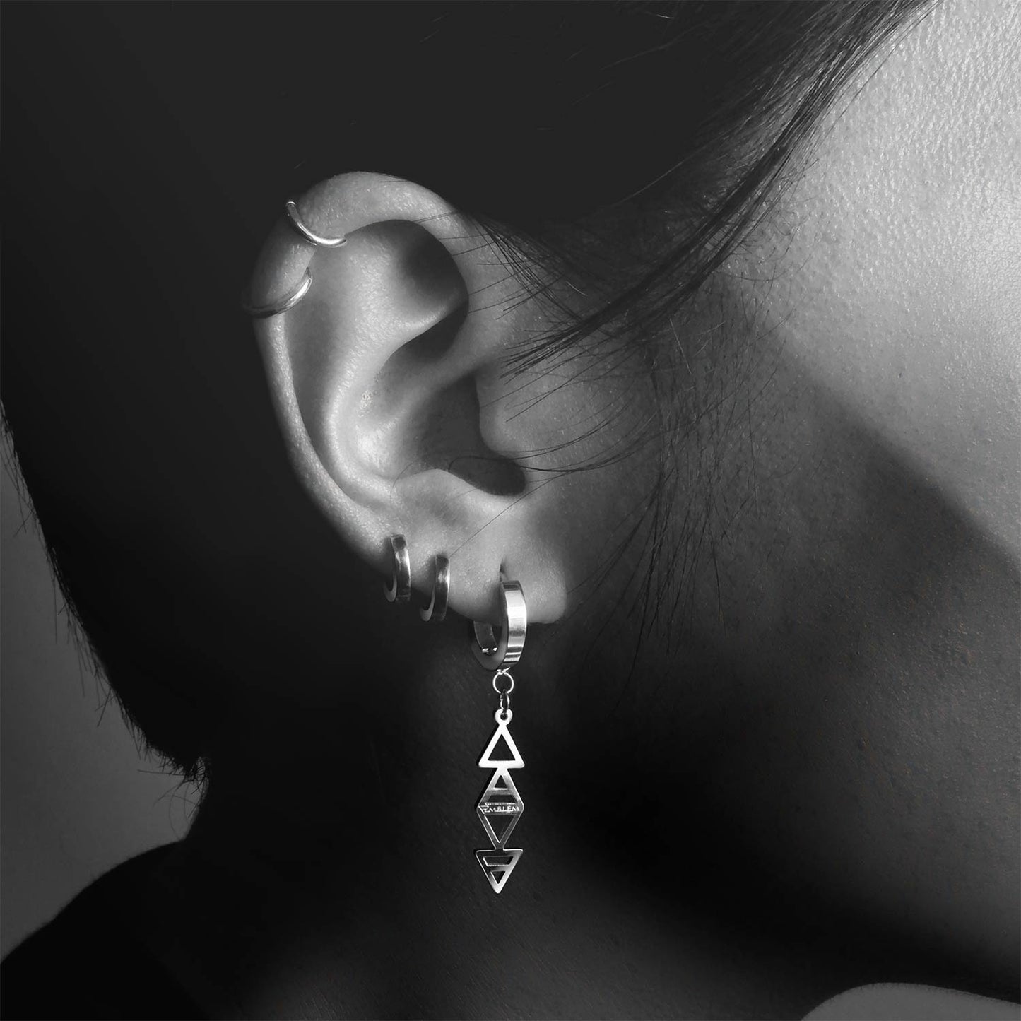 FOUR ELEMENTS EARRINGS - SILVER