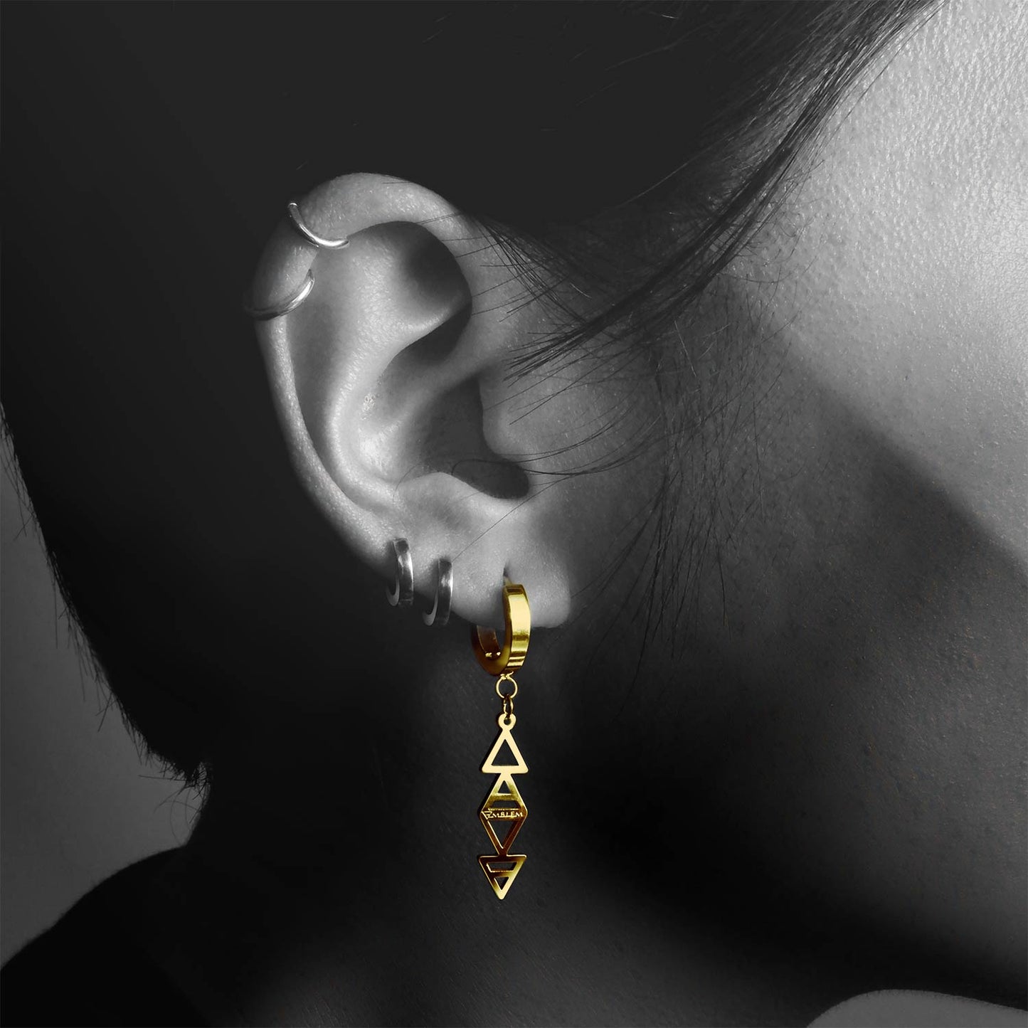 FOUR ELEMENTS EARRINGS - GOLD