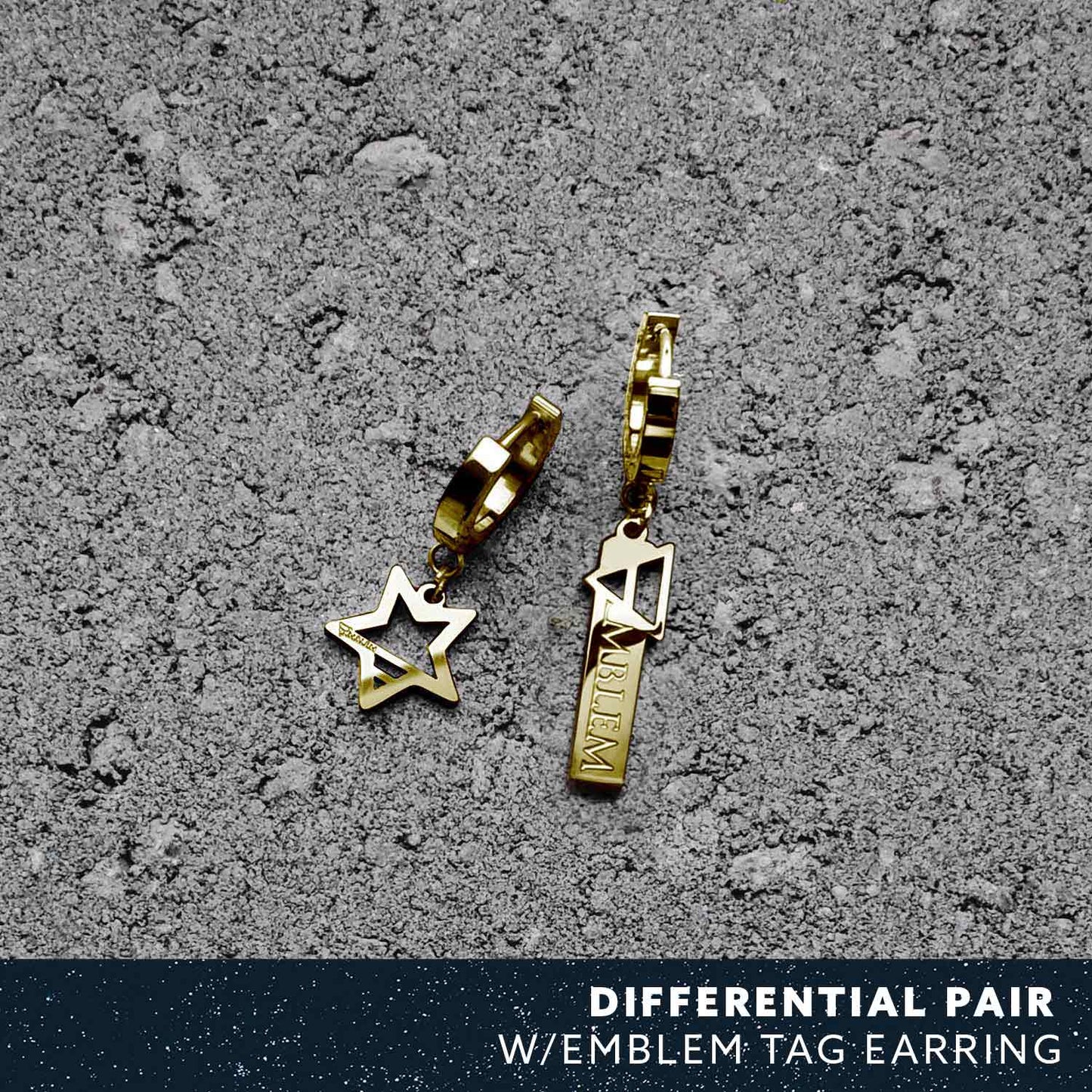 STAR EARRINGS - GOLD