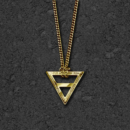 EARTH ALCHEMIST NECKLACE WITH CHAIN - GOLD
